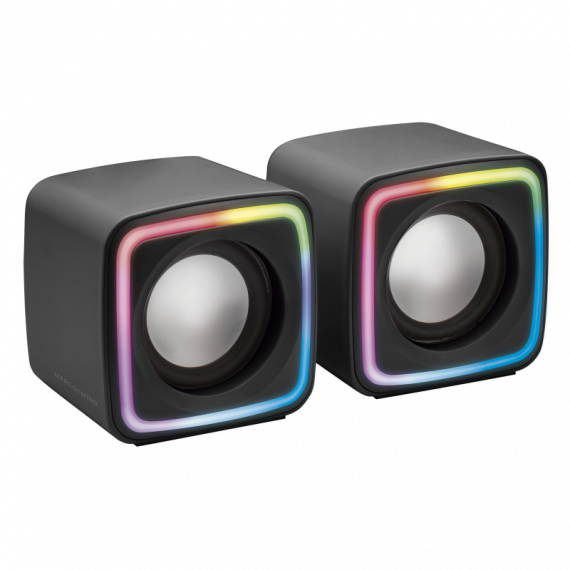 MARS GAMING Altavoces 2.0 Rgb Negro