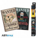 Set 2 Chibi Posters Brook y Chopper One Piece  ABY STILE