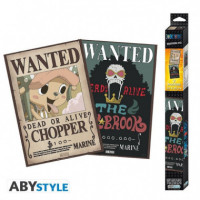 Pack 2 Poster Brook y Chopper One Piece  ABY STILE
