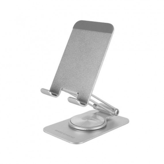 MARS GAMING Soporte de Mesa para Smartphone Plata