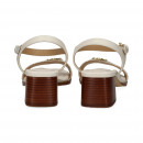 Sandalia con Tacon Esparto Logo Hielo  MICHAEL KORS