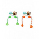 PAWISE Perro Juguete Cuerda Hueso