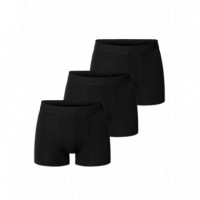 Ropa Interior Pack 3 Calzoncillos BREAD & BOXERS  Boxer Brief Black