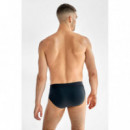 Ropa Interior Pack 3 Calzoncillos BREAD & BOXERS  Slip Brief Black