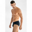 Ropa Interior Pack 3 Calzoncillos BREAD & BOXERS  Slip Brief Black