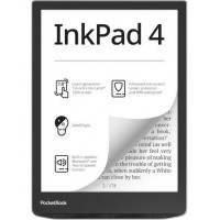 POCKETBOOK Libro Electronico Inkpad 4 7.8",PANTALLA Tactil ,wifi,bluetooth,,luz FRONTAL,32GB Plata