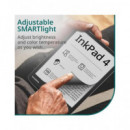 POCKETBOOK Libro Electronico Inkpad 4 7.8",PANTALLA Tactil ,wifi,bluetooth,,luz FRONTAL,32GB Plata