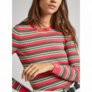 PEPE JEANS Jersey Gabriella Rojo PL702103-241