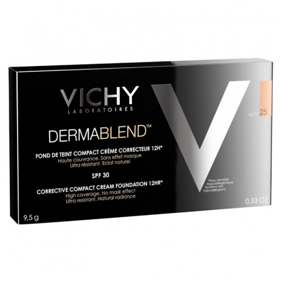 VICHY DERMABLEND Crema Compacta Nude 25 Spf 30 9.5G