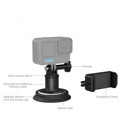 SMALLRIG Suction Mounting Support For Action Cámaras id 4347
