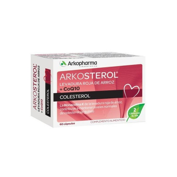 ARKOPHARMA Arkosterol 60 Cápsulas Complemento Alimenticio para el Colesterol
