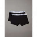 Bipack Boxer Niños Negro  CALVIN KLEIN