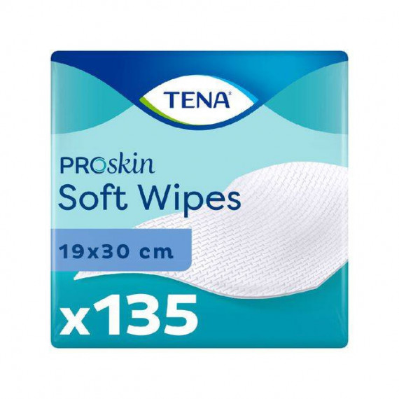 TENA Toallitas TENA Soft Wipe 19X30 135 Uds