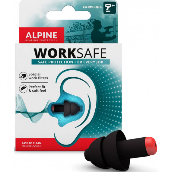 Alpine Tapon Auditivo Worksafe  PROPHAREX