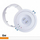 Luz Led Emergencia Empotrable/superficie AIRMEC 6W 250 Lumens