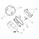 Luz Led Emergencia Empotrable/superficie AIRMEC 6W 250 Lumens