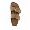BIRKENSTOCK - Arizona Big Buckle Lenb - Sandcastle - 1024064/SANDCASTLE