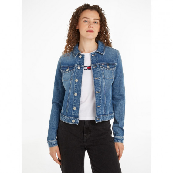 Vivianne Skn Jacket CH8132 Denim Medium  TOMMY JEANS