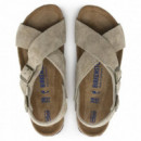 Calzado BIRKENSTOCK Tulum Plantilla Blanda ante Taupe