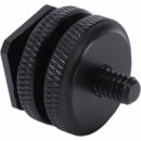 ULTRAPIX Adaptador de Zapata de Flash con Doble Tornillo de 1/4