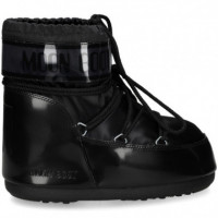 Botin Presky Saten Negro  MOON BOOT