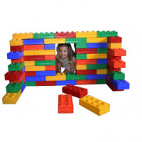 Juego - Ladrillos de Construcción Gigantes 36 Piezas  LADO