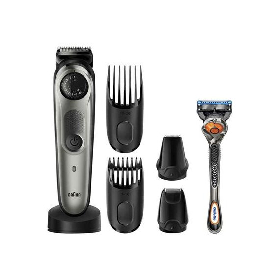 BRAUN Afeitadora de Barba con Accesorios BT7940TS+HOJILLA Gillete