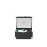 PRIXTON Reproductor CD Boogie con Bluetooth/usb/aux Negro