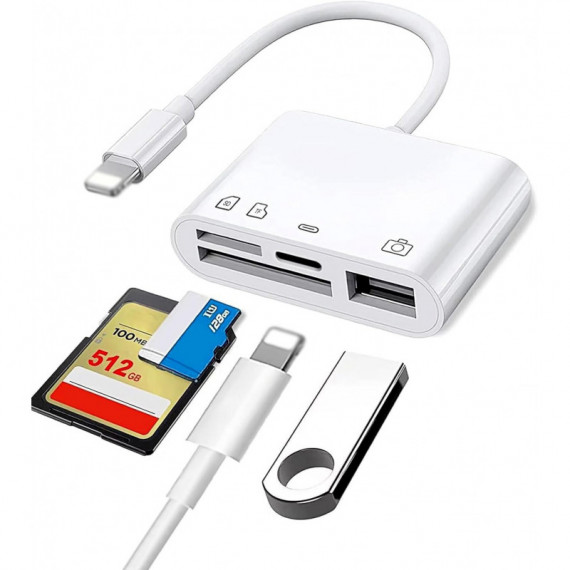 ULTRAPIX Lector de Tarjetas con Conexión Lightning