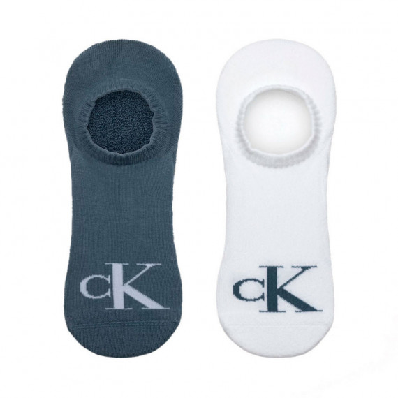 Pack de 2 Calcetines Footie High Cut  CALVIN KLEIN