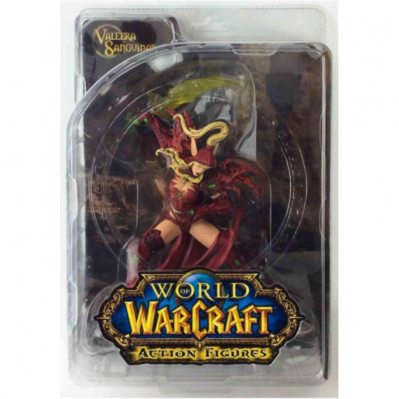 World Of Warcraft Serie 1 Valeera Sanguinar Blood Elf Rogue Figura de Acción  BLADE