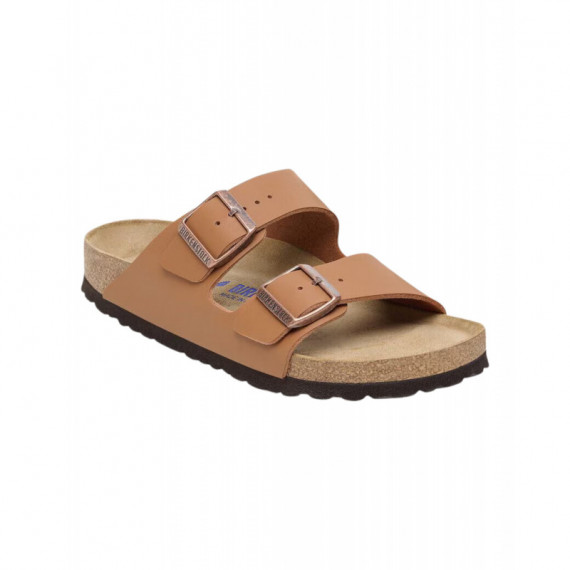 Calzado Sandalias BIRKENSTOCK Arizona Plantilla Blanda Birko-flor Ginger Brown