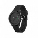 2011171 Relojes LACOSTE Hombre 12.12 3 Ag Caja TR90 42MM Bis Ng Mate Esf Ng C/ Petit Piqu