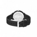 2011171 Relojes LACOSTE Hombre 12.12 3 Ag Caja TR90 42MM Bis Ng Mate Esf Ng C/ Petit Piqu