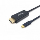Cable Usb-c a HDMI 2,0 Metros 4K/30 Hz  EQUIP