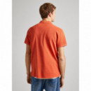 PEPE JEANS Polo New Oliver Naranja PM542099-165