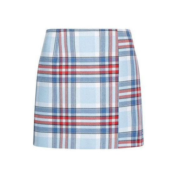 Faldas Cortas Check Wrap Short Skirt  TOMMY HILFIGER
