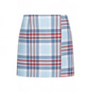 Faldas Cortas Check Wrap Short Skirt  TOMMY HILFIGER