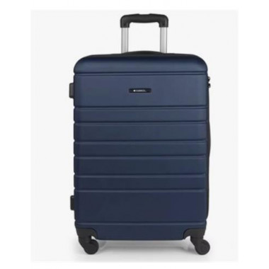 GABOL Maleta Viaje Mediana con 4 Ruedas Zero Azul Oscuro 44X64,5X28