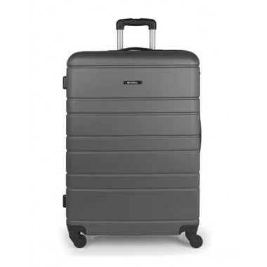 GABOL Maleta Viaje Mediana con 4 Ruedas Zero Gris 44X64,5X28