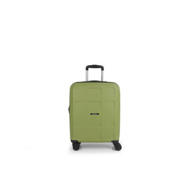 GABOL Trolley Maleta de Mano Pequeño con 4 Ruedas Montreal Verde 54X39X20 Cm
