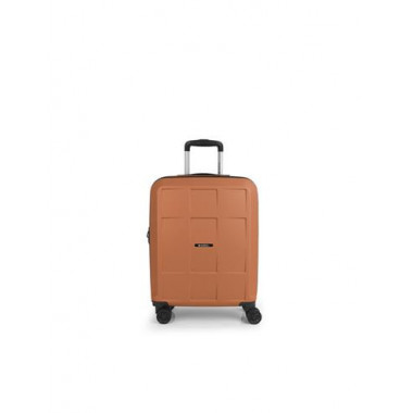 GABOL Trolley Maleta de Mano Pequeño con 4 Ruedas Montreal Naranja 54X39X20 Cm
