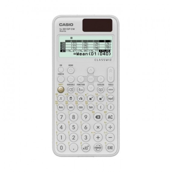 CASIO FX-991SPCW Calculadora Científica Avanzada – 580 Funciones, Pantalla Natural, Aprobada para Exámenes