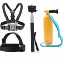 ULTRAPIX Kit de Accesorios para Cámaras Deportivas