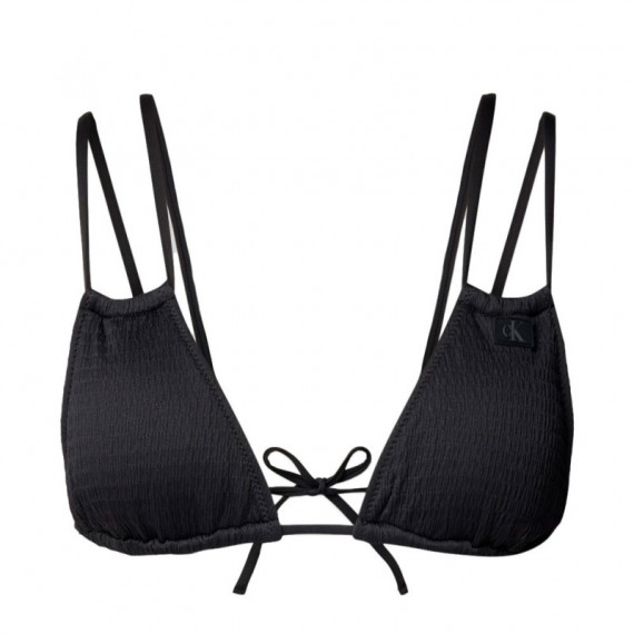 Parte de Arriba de Bikini de Triángulo - Monogram Texture  CALVIN KLEIN