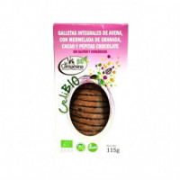 LA CAMPESINA Celibio Galletas Integrales Avena, Jugo de Granada, Cacao y Pepitas Choco