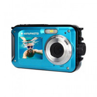 Agfa Camara Digital Compact Cam WP8000 24MPX, Sumergible hasta 3MTRS Azul  AGFAPHOTO