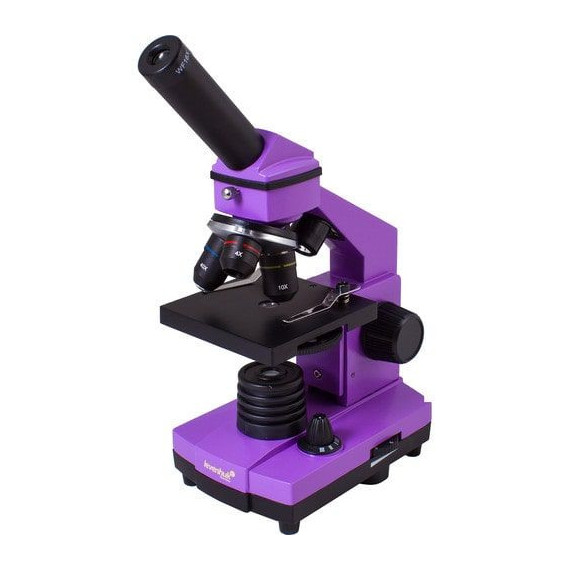 LEVENHUK Rainbow 2L Plus Amethyst Microscope