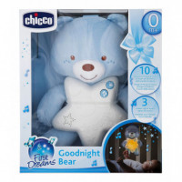 CHICCO Osito Buenas Noches Azul