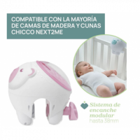 CHICCO Proyector Osito Polar Rosa